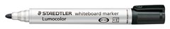 Staedtler 351 Lumocolor Whiteboard Marker Bullet Point Black Sold as Each 10 in a Box