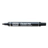Pentel Permanent Marker Bullet Point Black 12 Box