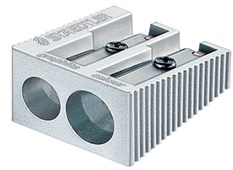 Staedtler Metal Pencil Sharpener Double Hole