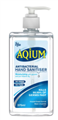 Aqium Hand Sanitiser 375ml Each