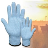 Bastion Cut 5 Liner Gloves 13g Blue X Large Size 10 Pair