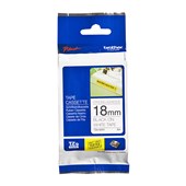 Brother TZeS241 Strong Adhesive Tape 18mm Black on White