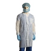 Bastion Labcoat No Pocket Polypropylene XXX Large White Carton 100