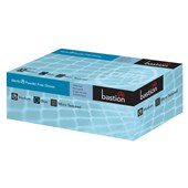 Bastion Nitrile Disposable Gloves Blue Extra Heavy Duty Large Box 100