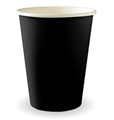 BioPak 390Ml  12Oz  Black Aqueous Cup 50 Pack