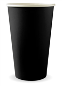 BioPak 510Ml  16Oz Black Aqueous Cup 50 Pack