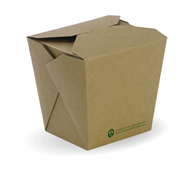 BioPak Noodle Box 780Ml 26Oz 50 Pack