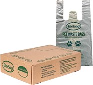 Biobag Dog Waste Bag With Handles 305mm x 365mm Roll 300