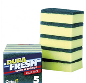 Oates DuraFresh Scour N Sponge 5 Pack