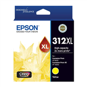 Epson 312 C13T183492 High Yield Ink Cartridge Yellow