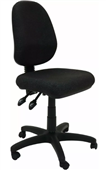 Rapidline EG100CH High Back Chair Black Each