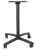 Durafurn Seattle Folding Base with castors  Black cut down may be required