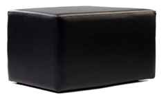 Durafurn Ottoman Rectangle  Black