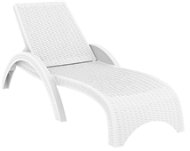 Siesta Fiji Sun Lounger  White