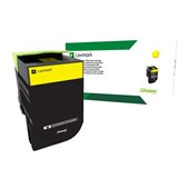 Lexmark 70C80Y0 Toner Cartridge Yellow