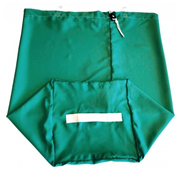 Laundry Bag Sharkskin Fix Lock Green