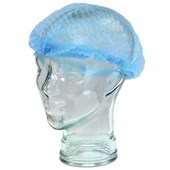 Bastion BNR21234 Polypropylene Crimped Beret 21 Inch Blue Carton 1000