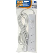 Jackson Power Board 4 Outlet with Overload  Surge Protection