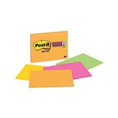 PostIt 6845SSPL Lned 203X152 Pack 4