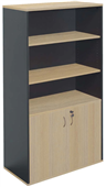 Rapid Worker Wall Unit  Natural OakIronstone