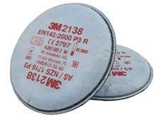 3M 2138 Particulate Filter P2P3 Pk2
