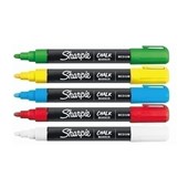 Sharpie Chalk Wet Marker Assorted Pack 5 Box 4