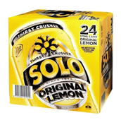 Soft Drink Can Solo 375mL 24 Carton