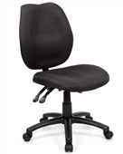 YS43A Sabina Typist Chair Black