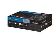 Bastion BNG7872 Nitrile Black Powder Free Small Glove Bx100