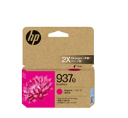 HP 937e 4S6W7NA EvoMore Ink Cartridge Magenta  Yield 1650 Pages