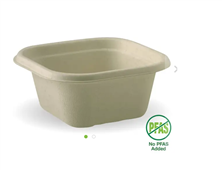 Biopak BioCane Takeaway Base 480mL Natural Plant Fibre 600 Carton