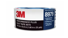 3M High Performance Plus Duct Tape 8979 Black 48 mm x 548 m 121 mil 24 Roll Case
