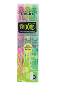 Pilot SWFL Frixion Light Highlighter Assorted 3 Wallet
