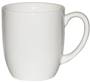Connoisseur Tulip Mug White 350ml Pack 6