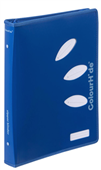 Colourhide Ring Binder Zipper Classic Blue