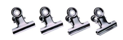 Esselte Clip Bulldog 63Mm Box 36 Chrome