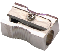 Marbig Pencil Sharpener Metal 1Hole Box48 Metal 1Hole Box48