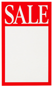 Quikstik Display Tickets Sale Pack 10