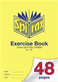 Spirax 103 Exercise Book 48 Page A4 14Mm Dotted Thirds