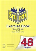 Spirax 204 Exercsie Book A4 18Mm Ruled Year 2 48Page