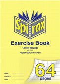 Spirax 212 Exercise Book A4 14Mm 64Page