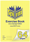 Spirax 216 Exercise Book A4 24Mm Dt 64Page