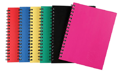 Spirax 510 Hard Cover Book 200 Page Assorted
