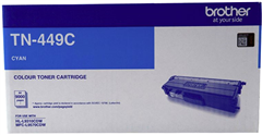 Brother TN449 C Toner Cyan Cartridge Each