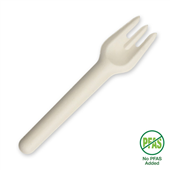 BioPak BioCutlery 15cm Plant Fibre Fork Sleeve 50 Sold as Sleeve 50 20 in a Carton