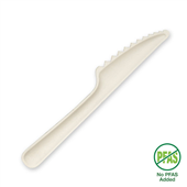 BioPak BioCutlery 15cm Plant Fibre Knife Sleeve 50 Sold as Sleeve 50 20 in a Carton
