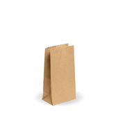 BioPak 4 SOS Kraft Paper Bag Sleeve 250 Sold as Sleeve 250 8 in a Carton
