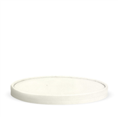 BioPak BioBowl 1300ml Paper White Lid Sleeve 50 Sold as Sleeve 50 4 in a Carton