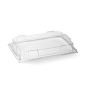 BioPak BioBoard Medium PLA Sushi Tray Lid Sleeve 50 Sold as Sleeve 50 6 in a Carton