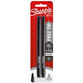 Sharpie Pen 04 Fine Point Blister Pk2